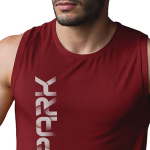 Solid Color Breathable Tank Top Custom Logo Ribbed Vests Knitted Fitness Gym Stringer <b>Singlet</b> <b>for</b> <b>Men</b> training workout session - Product Image 4