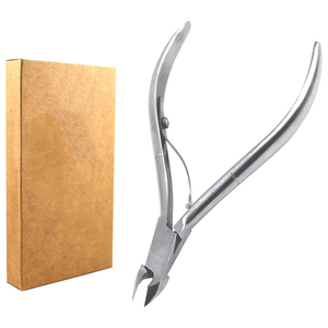 Coupe-cuticules professionnel en acier inoxydable, outil de manucure de qualité supérieure, emballage en boîte en papier écologique 2026 - Product Image 1