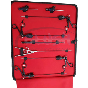 Reusable Laparoscopy Instrument 8Pcs Surgical Laparoscopy Forceps Set Abdominal Surgery Laparoscopic Tools Set By <b>Blush</b> Surgical - Product Image 5