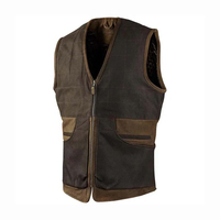 Gilet d'extérieur pour homme, randonnée, pêche, camping, chasse, gilet orange, séchage rapide, respirant, polyester, gilet de chasse en montagne