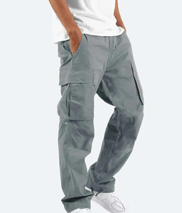 Pantalon Cargo imperméable Tissu à séchage rapide résistant aux intempéries Poches multifonctionnelles Durable et confortable pour le camping - Product Image 5