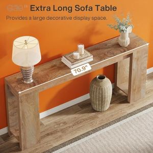 Wooden Console Table for Entryway or Sofa Accent Table for Home Decor - Product Image 6