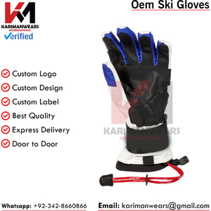 Ski <b>Gloves</b> Professional Heated Snow <b>Gloves</b> Rechargeable <b>Warm</b> Waterproof <b>Gloves</b> for Skiing OEM Supply - Product Image 2