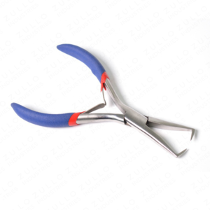 Juego de 2 Pinzas de Acero Inoxidable para Extensiones de Cabello, Herramienta Multifunción para Abrir Cuentas con Empuñadura de Goma para Uso en Salón - Product Image 4