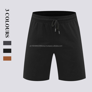 Vente en gros 2025 Shorts de sport respirants à séchage rapide pour hommes Pantalons de basket-ball personnalisables Poches Coupe ample Motif solide Spandex - Product Image 2