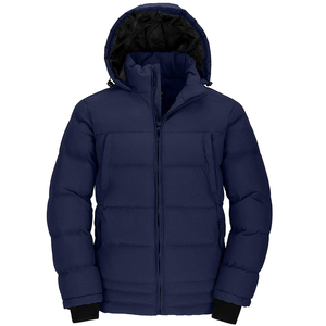 Chaqueta de burbujas de manga larga para hombre a precio razonable, fabricada profesionalmente, de corte regular, chaqueta de invierno acolchada para hombre. - Product Image 1