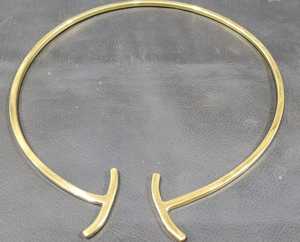 Compre al por mayor collar gargantilla chapado en oro y plata joyería artesanal de la India artesanías Rawat - Product Image 3