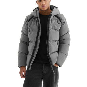 Nueva Chaqueta Acolchada para Hombre, Personalizada con Logotipo, de Poliéster, Impermeable, para Uso en Exteriores, para Invierno - Product Image 6