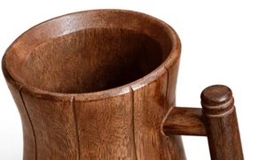 Jarra de Cerveza de Madera de Diseño Clásico, Hecha a Mano, Artículos de Bar Premium para Bares, Restaurantes, Vendedores en Línea y Negocios FBA, Gran Venta - Product Image 2