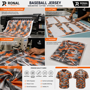 Camiseta de Béisbol para Hombre, Nueva Colección, Superventas, Transpirable, Tallas Grandes, Personalizable, Alta Calidad, por Ronal Sports - Product Image 5