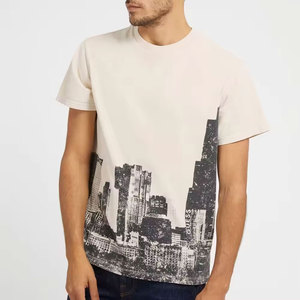 Camisetas de Manga Corta para Hombre, 100% Algodón, Estilo Urbano, 180g, Impresión Serigrafiada, Calidad Premium, Precio al por Mayor, MOQ Bajo - Product Image 6