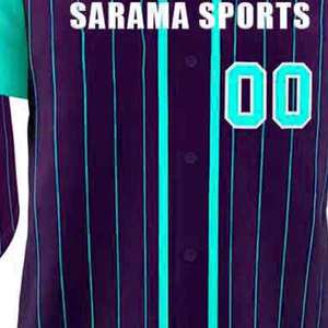 Nueva Camiseta de Béisbol Personalizada, Camiseta de Béisbol Sublimada con Nombre y Número, Camisetas Deportivas de Softbol para Hombre, OEM - Product Image 3