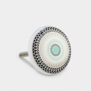 <b>Ceramic</b> cabinet <b>knob</b> Modern <b>ceramic</b> drawer <b>knobs</b> for home furniture <b>Ceramic</b> Round Door <b>Knobs</b> Kitchen Cabinet Hardware - Product Image 3