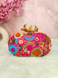 Embrayages Bling à broderie pour femmes Sacs à main à paillettes Sacs à main de soirée pour les banquets de mariage et les affaires de mariée - Product Image 2