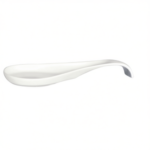 Poggiacucchiaio Excelsa in Porcellana Bianca 25,5x3x9,5 Cm per Uso in Cucina - Product Image 2