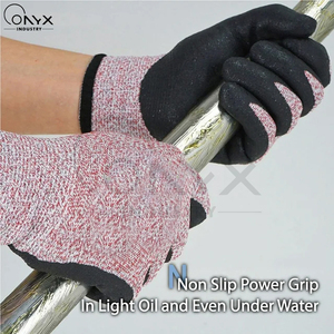Gants anti-coupures très demandés, gants de sécurité durables à forte adhérence pour l'industrie et la maison - Product Image 3