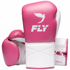 Guantes de Boxeo Profesionales Fly PRO X con Cordones, Logotipo Personalizado, Cuero de Alta Calidad, Secado Rápido, Protección UV, Guantes de Entrenamiento de Dedo Completo - Product Image 6
