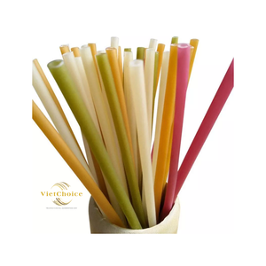 Pailles en riz naturelles écologiques du Vietnam de qualité supérieure à prix abordable pour la fabrication Vietchoice de haute qualité 2026 - Product Image 2