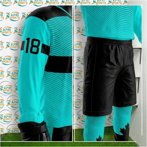 Nouveaux ensembles d'uniformes de hockey sur glace très demandés, 100 % polyester, logo personnalisé, écologiques, séchage rapide, respirants, service OEM, couleur personnalisée - Product Image 6