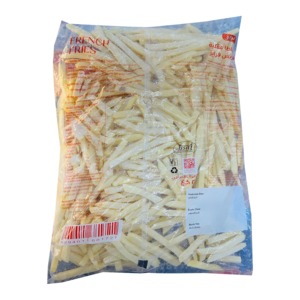 Papas fritas crujientes congeladas hechas con patatas de primera calidad, diseñadas para una cocción rápida y un sabor perfecto, ideales para comida rápida. - Product Image 3