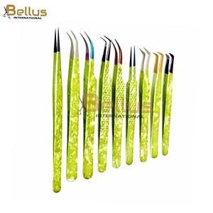 แหนบต่อขนตา Bellus International รุ่น BI-ET-103 ทำจากสแตนเลส ปลายเรียบ สำหรับต่อขนตาแบบวอลลุ่มและแยกเส้นขนตา - Product Image 5