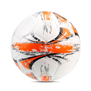 Balón de Fútbol Naranja y Blanco, Ligero y Duradero, con Alta Retención de Aire, Diseño Sólido, para Entrenamiento en Interiores y Exteriores - Product Image 3