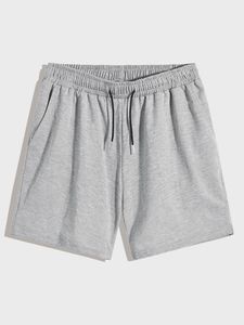Comfortable Spandex Cotton Men's Shorts High Quality Custom Logo Spandex Cotton Gym Sports <b>Windbreak</b> Shorts Side Customization - Product Image 4