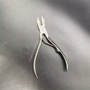 Cortauñas Curvo Roller Berry de 14 cm, Acero Inoxidable, Cortador de Cutículas y Uñas, Herramienta de Manicura y Pedicura, Instrumentos de Podología - Product Image 1