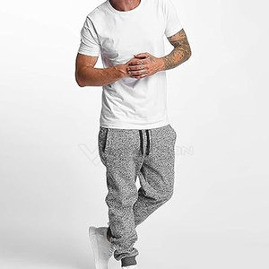 Pantalon de survêtement pour homme, style tendance, matière respirante et coupe extensible, idéal pour l'entraînement sportif et les activités sportives. - Product Image 3