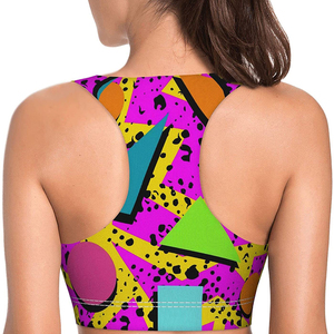 Women's Top Selling Sports <b>Bra</b> Custom Wholesale Medium Support Seamless with Front Logo Breathable Feature <b>Low</b> MOQ - Product Image 6