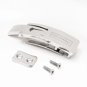 Boucle à levier robuste personnalisée avec logo OEM pour ceintures de musculation, amélioration pour ceintures en cuir de 10-13 mm - Product Image 2
