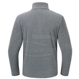 Polyester Made Latest Design <b>Pullover</b> Fleece <b>Jacket</b> Outdoor Use Solid Color <b>Pullover</b> Fleece <b>Jacket</b> - Product Image 2