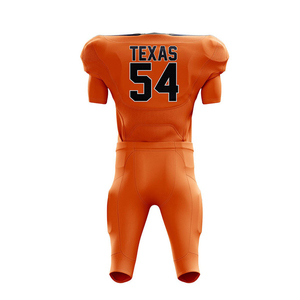 Custom Football Uniforms <b>Men</b> Reversible Jersey Two Sides Breathable Quick Dry Stitched Pants Set Tackle Twill - Product Image 5