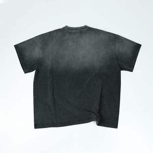 Camisetas con Lavado Ácido para Hombre, 100% Algodón, Ecológicas, Transpirables, Ropa Casual, Diseño Personalizado, Servicio OEM, Venta al Por Mayor - Product Image 6