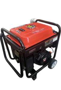 เครื่องกำเนิดไฟฟ้าแบบพกพาสีแดงสำหรับที่อยู่อาศัย 420 ซีซี 120 โวลต์ 60 เฮิรตซ์ - Product Image 5