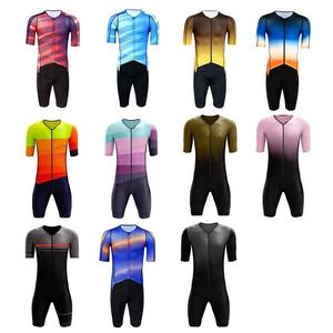 Ensemble de maillots de cyclisme personnalisés pour femmes 2025, séchage rapide, respirant, manches courtes, tenue de vélo d'été, route, montagne - Product Image 3