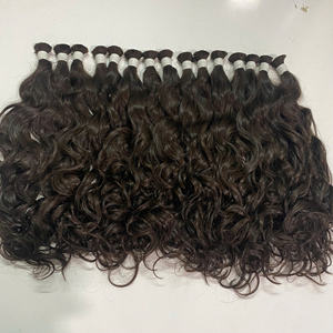 Super calidad a granel Color natural doble dibujado pelo vietnamita alta calidad onda humana para extensiones - Product Image 1