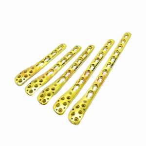 Placa de fibula distal lateral con bloqueo reutilizable para veterinaria, 35 mm, acero inoxidable, implante ortopédico, juego de 10 para perros (izquierda/derecha), Dentavex - Product Image 5
