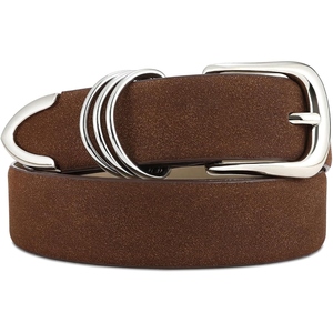 Cinturón de Cuero Genuino Premium para Mujer, Elegante y Moderno para Uso Diario, Correa de Cintura con Logotipo Personalizado, Venta al Por Mayor para el Mercado Estadounidense - Product Image 4