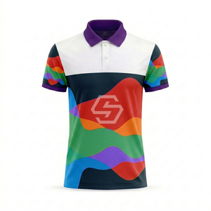 Nueva Llegada, Camisetas Polo para Hombre de Primera Calidad, 100% Poliéster, Logotipo Bordado Personalizado, Camisetas Polo Casuales de Marca, Camisetas Polo para Hombre - Product Image 1