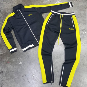 Wholesale French Terry Heavyweight Hoodie <b>Jogger</b> Set Custom Unisex Sweatshirt And Sweatpants Sets For Both Men And Women - Product Image 2