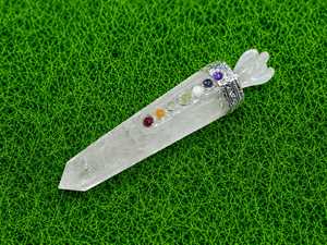 Natural Clear Quartz Angel Stone Healing Stick 7 Chakra <b>Crystal</b> <b>Wand</b> Pointed Healing <b>Wand</b> Spiritual Meditation Energy Decor Gift - Product Image 2