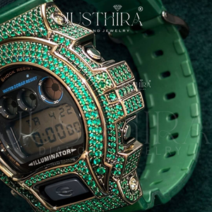 นาฬิกาข้อมือเพชรโมอิสซาไนต์กันน้ำขายดีที่สุดสำหรับผู้ชาย ดีไซน์หรูหรา ประดับเพชรเต็มเรือน โครงสร้างแข็งแรงทนทาน มีสินค้าพร้อมส่ง - Product Image 5