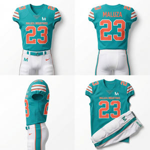 Uniforme de Fútbol Americano OEM, Pantalones y Camiseta, Ropa Deportiva Transpirable, Equipación de Fútbol Profesional MALUZA Industries - Product Image 6