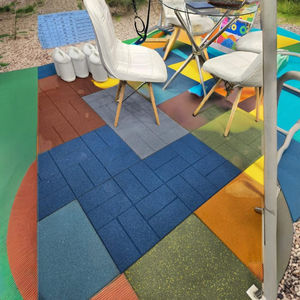 Dalles de sécurité en caoutchouc de 10 mm - Product Image 5