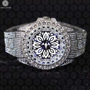 Reloj de Cristal de Lujo para Mujer Charm-Jewells, Analógico de Cuarzo, Correa de Acero Inoxidable, Esfera Redonda de 38 mm, Estilo Joyería de Moda - Product Image 1