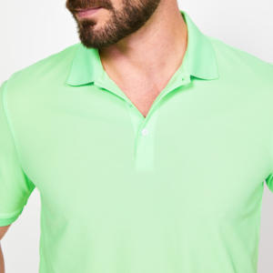 Polo homme en polycoton, manches courtes, anti-transpiration, haute performance, qualité supérieure, haut décontracté - Product Image 1