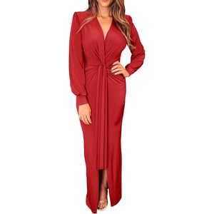 Robes de soirée classiques rouges pour femmes sur mesure PRETTYGARDEN B0B2R9JXXM - Product Image 5