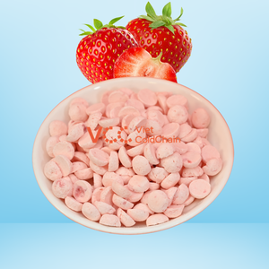 Bloques de Yogur de Maracuyá Liofilizado Natural Dulce con Probióticos |   Snack Lácteo Comestible y Fusible para la Nutrición del Bebé - Product Image 5