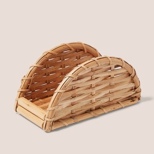 Porte-serviettes en rotin, plusieurs tailles, tissés à la main, accessoires pour la décoration de table basse - Product Image 1